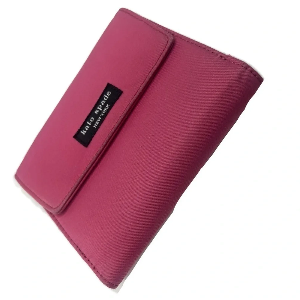 Kate Spade Vintage SAM Nylon Pink Wallet